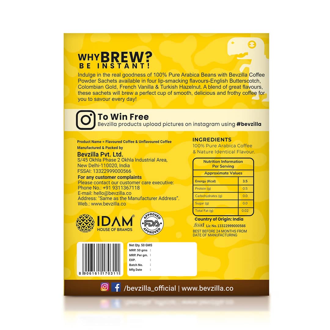 24 Assorted Coffee Powder Sachets Pack Of 2 - Image 6