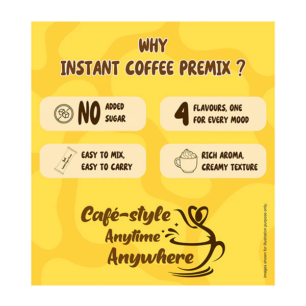 3 in One Assorted Coffee Premix - 12 Sachets - Image 7