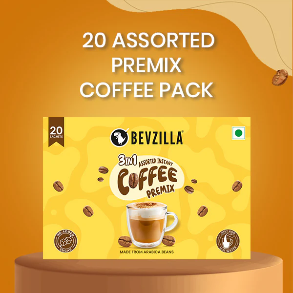 3 in One Assorted Coffee Premix - 20 Sachets