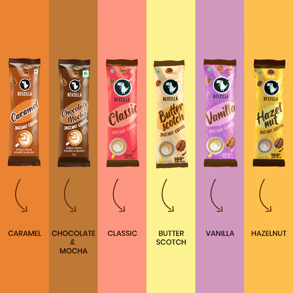 30 Assorted Sachets | 6 Different Flavours - Image 2