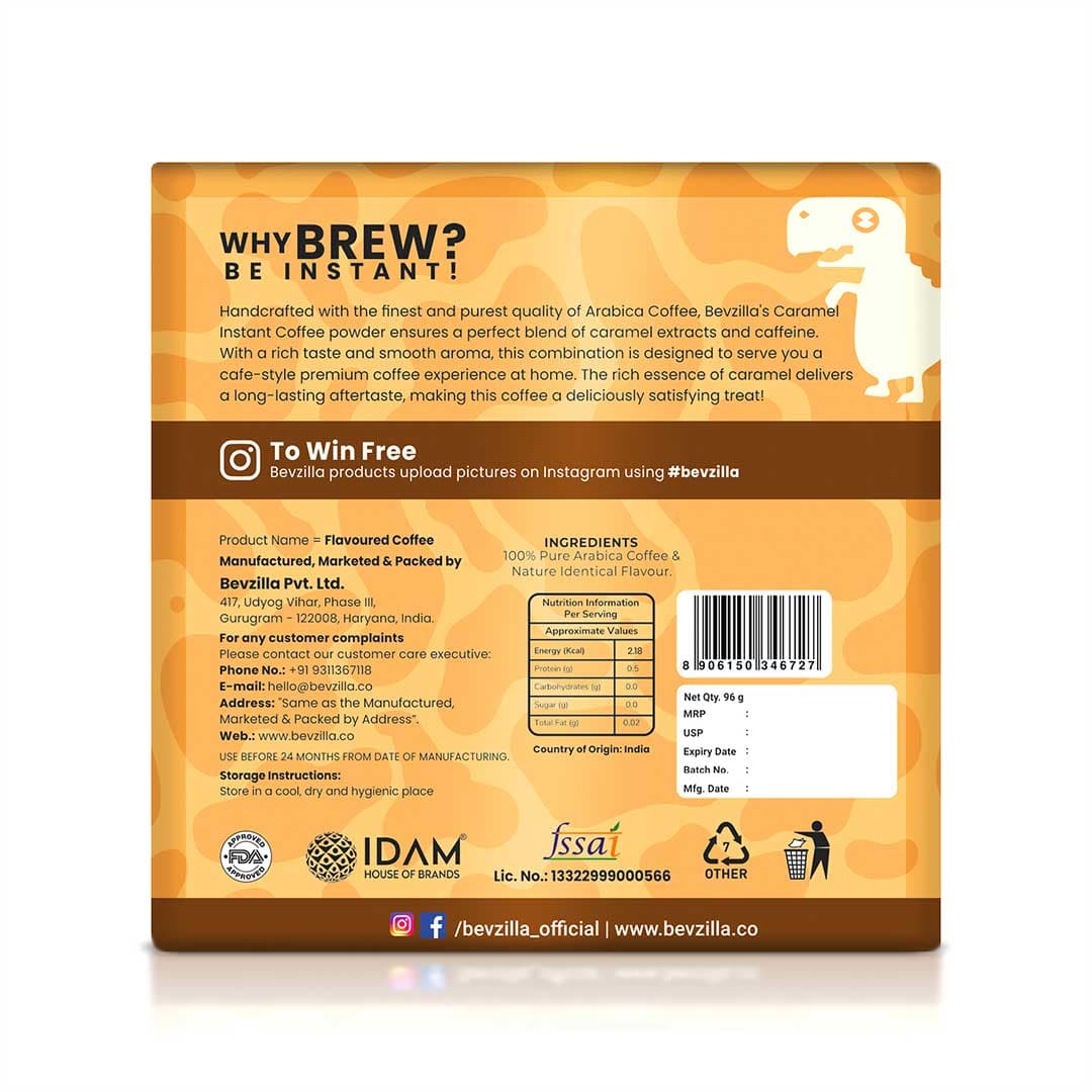 Caramel Coffee Powder sachets - Image 6