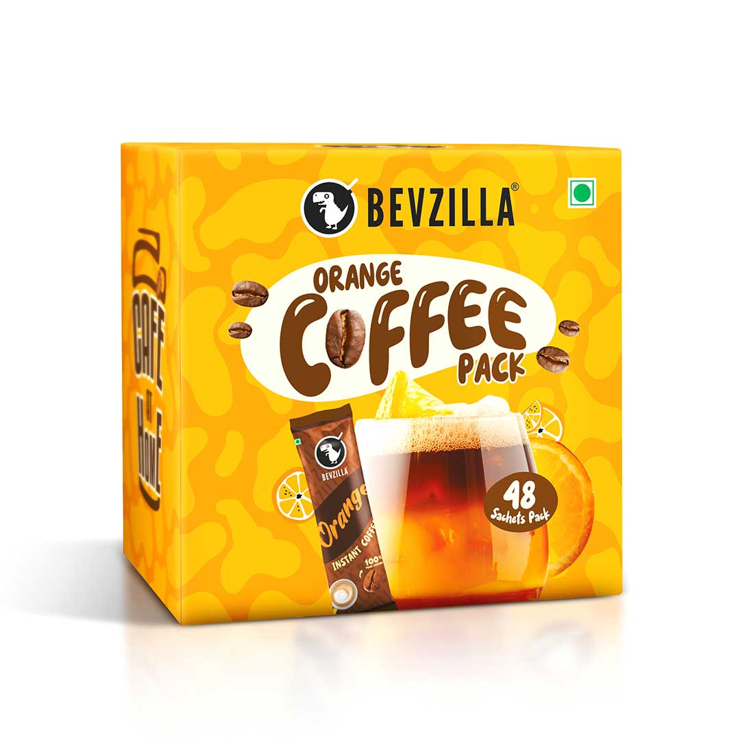 Orange Coffee Powder sachets - Image 2