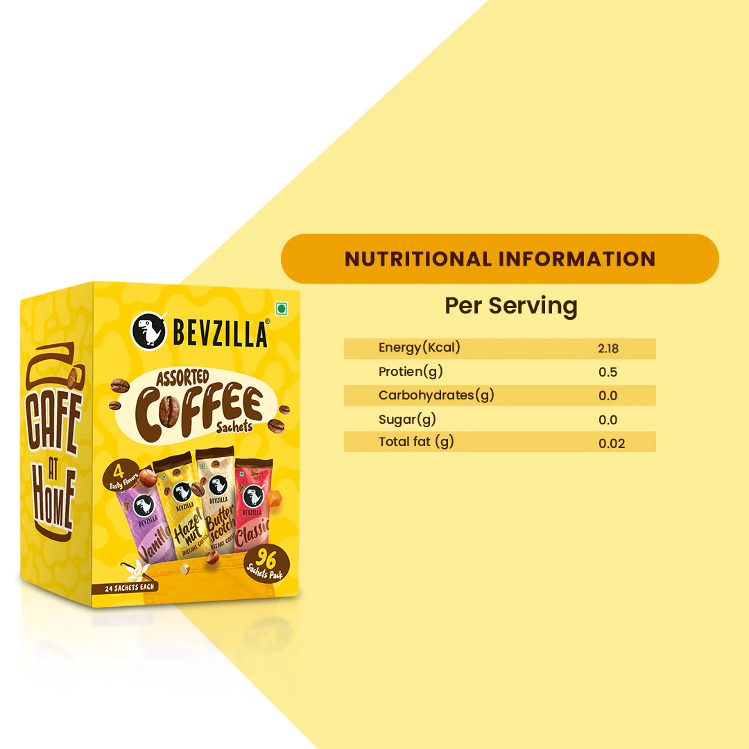 84 Sachets Assorted Coffee Powder Box (Testing) - Image 5