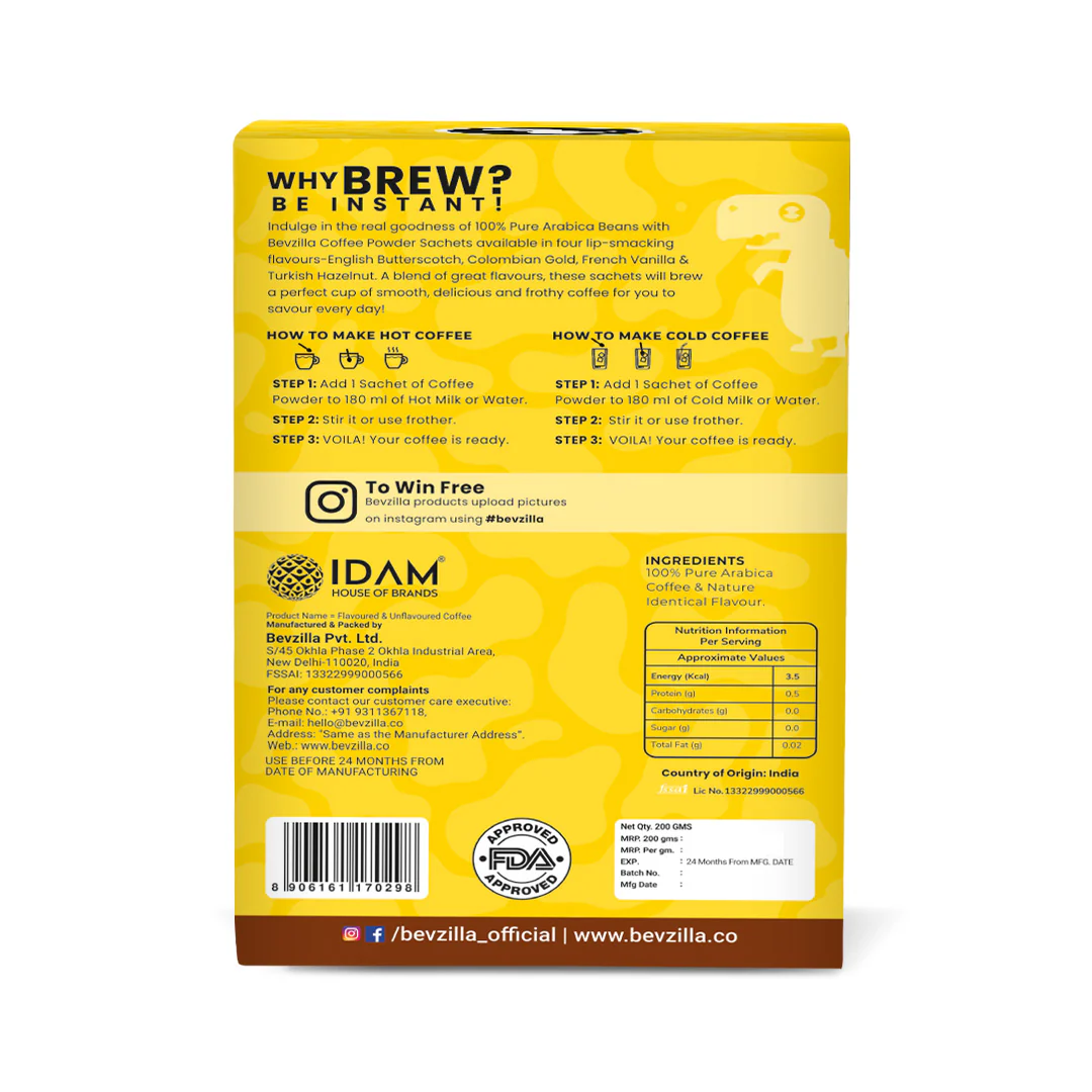 84 Sachets Assorted Coffee Powder Box (Testing) - Image 7