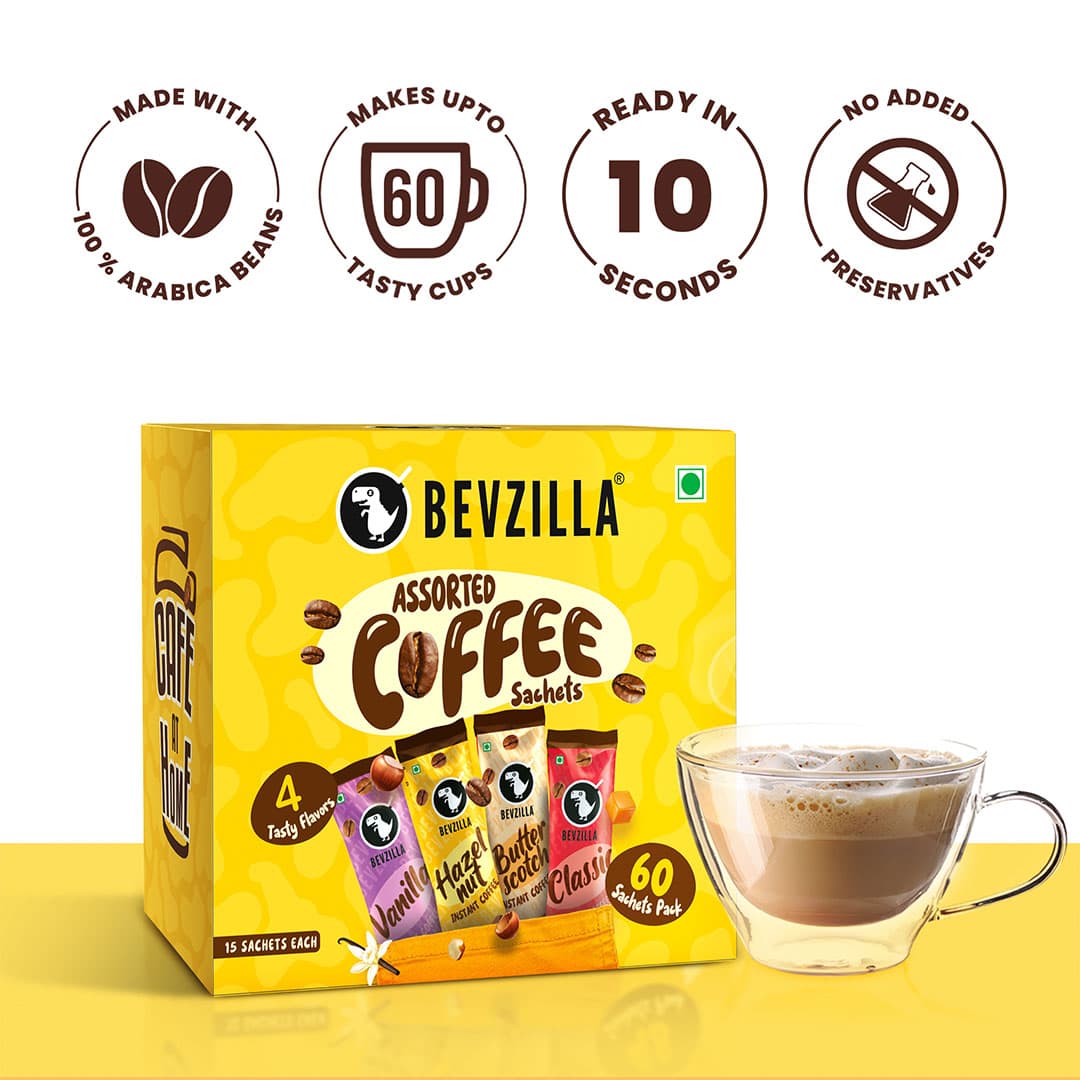 60 Sachets Assorted Coffee Powder Box - Image 5