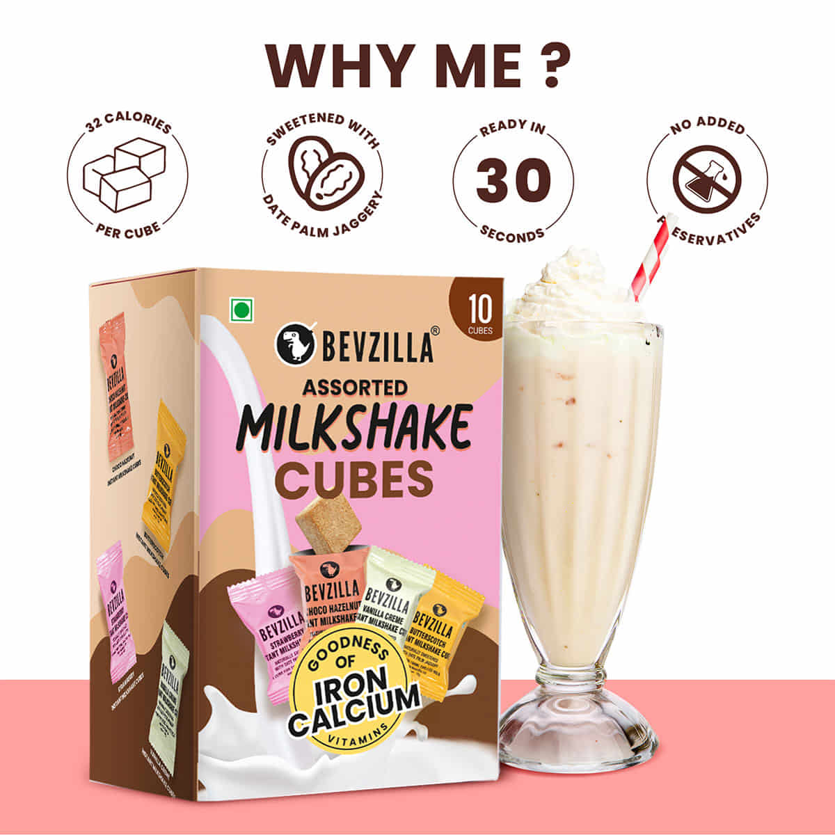 Assorted Milkshake Cubes - Image 3