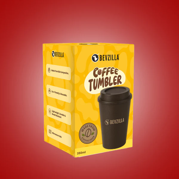 48 Sachets Choco Mocha + Reusable Coffee Husk Tumbler - 300ml - Image 5