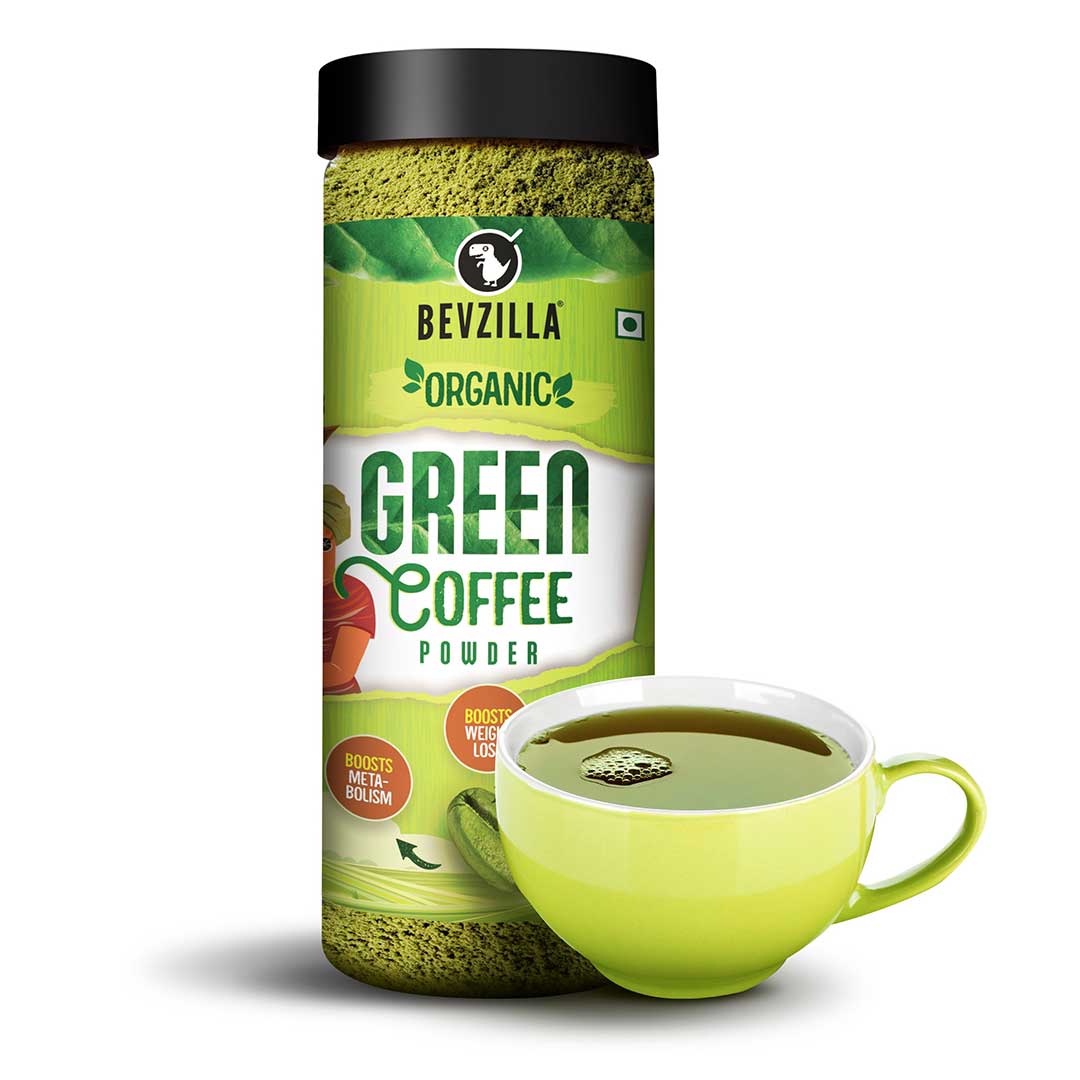 Bevzilla Fatloss Green Coffee Powder - 275GM - Image 5