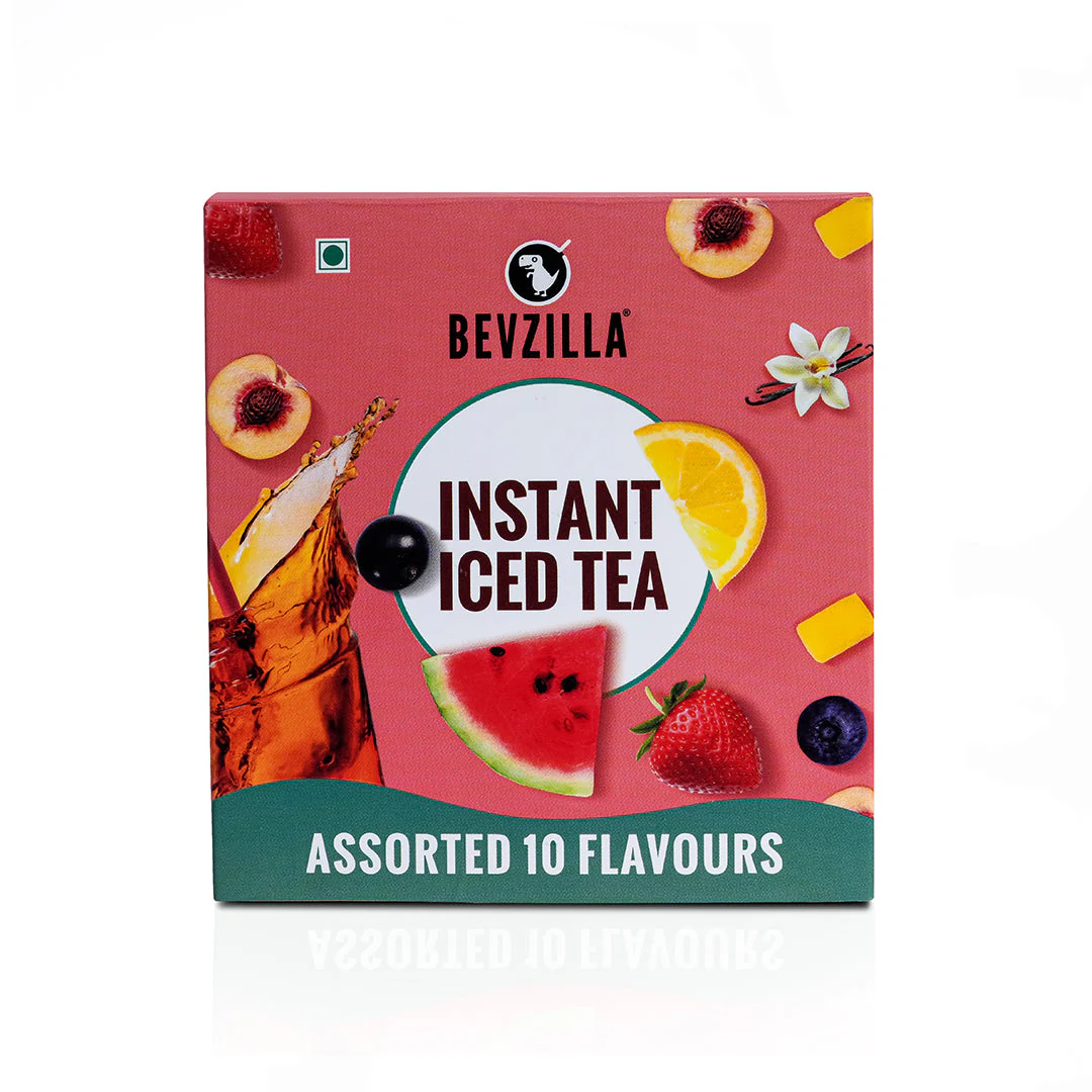 Iced Tea Powder 10 Assorted Flavours Pack - Image 3