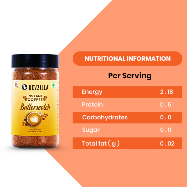 Butterscotch Coffee Jar (75 Grams) - Image 4